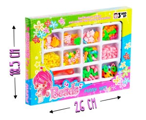 Набор бисероплетения 10 видов бусин 593630