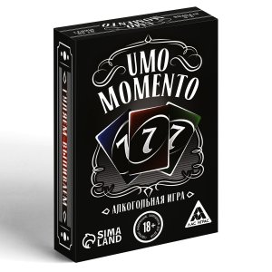 Алкогольная игра "UMO momento", 70 карт, 18+ 4726774