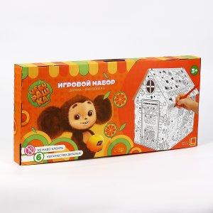 Дом из картона Чебурашка 10348334