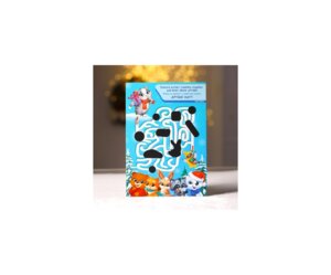 Гравюра загадка Новогодний лабиринт с цветной основой 7756584