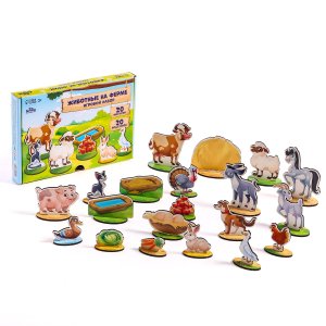 Игровой набор Животные на ферме ИН300 10459012