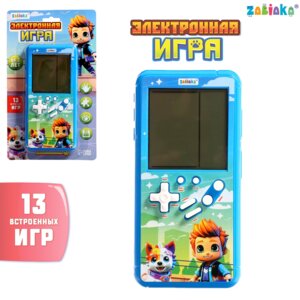 Электронная игра SL-06945 цвет голубой 10103635