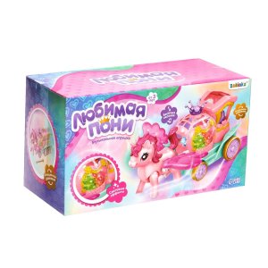 Музыкальная игрушка Любимая пони звук свет SL-06021 9131761