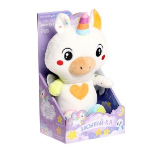 Музыкальная игрушка для засыпания Засыпайка Единорог звук свет 10424353
