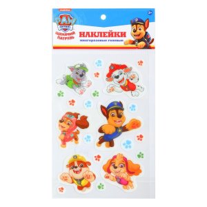 Наклейки гелевые Щенячий Патруль 396958 