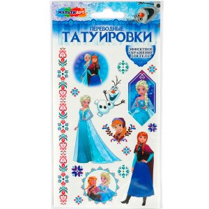 Тату Снежная принцесса 1 лист TATTOO-122174 (200)
