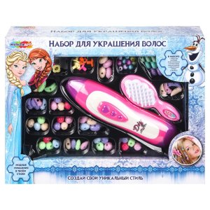 Набор с бусинами для волос Снежная принцесса BEADS-123502