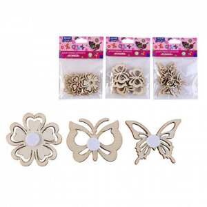 Декор элементы из древесины 6шт SUMMER M-6930