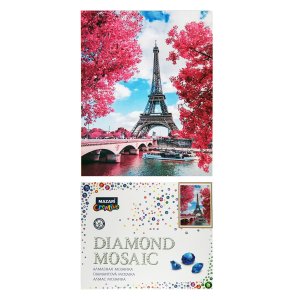 Алмазная мозаика Париж 40х50 см полная выкладка M-11204