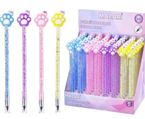 Карандаш вечный Лапки с кристаллами M-7068