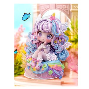 Алмазная мозаика ЗЕФИРКА 23X30 см частич выкл M-12126