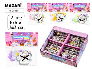 Игрушки антистресс ЛАПКИ Набор 2 шт M-20385