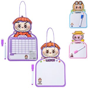 Доска для рисования ЗУБАСТИК 25x16 cм маркер для белой доски 3 дизайна М-20537