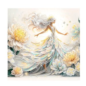 Алмазная мозаика ФЕЯ 30x30 см частичая выкл на подрам M-12253