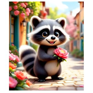 Алмазная мозаика с мольбертом ЕНОТ 21х25см M-12367