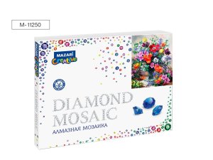 Алмазная мозаика ЯРКИЙ БУКЕТ-5 40х50см M-11250opp