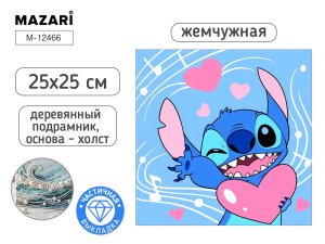 Алмазная мозаика УШАСТИК 25X25  частич выкладка M-12466