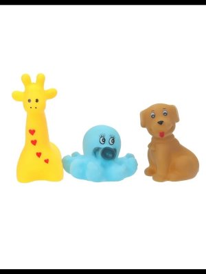 Игрушка для ванны животные 3 шт сетка хенгтег B2443387-R (500)