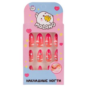 Накладные ногти Molang в коробке 138570-MOL-ML