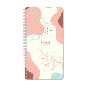 Телефонная книга  80л А5 Стиль Flora с высечкой Спираль Тк80г_48563
