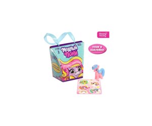 Игрушка сюрприз Модный пони с наклейками микс 9186906
