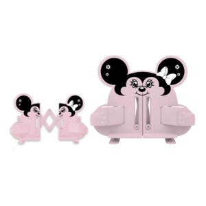 Подставка для книг Мышь 28.6x7x23.5см АБС пласт 54106