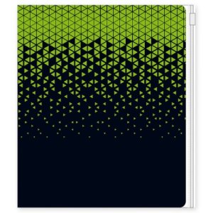 Папка на молнии А5 17.8х22.5см Фактура на Черном 46695/6 