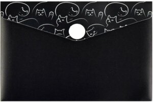 Папка для карт и визиток Коты пластик 10.5х7.4см 59392