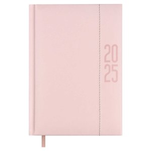 Ежедневник 176л датир А6+ 2025 ESCALADA #ИЛОН МАСК Плонже эконом Розовый Й 67035