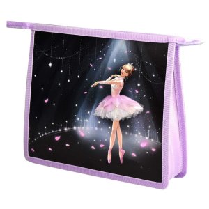 Папка для  тетрадей А5 Балерина пластик 66319
