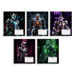 Тетрадь  12л Клетка Роботы 68520