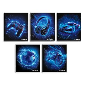 Тетрадь  48л Клетка Излучение 68558