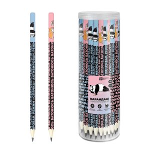 Карандаш ч/г HB Герои с характером 70078