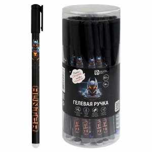 Ручка гелевая стираемая 0,5мм Синяя Оогненный робот 69536