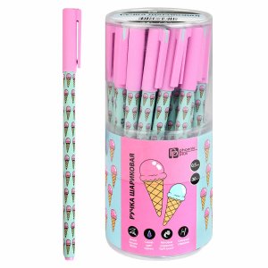 Ручка шар 0,5мм Синяя Мороженое 69558