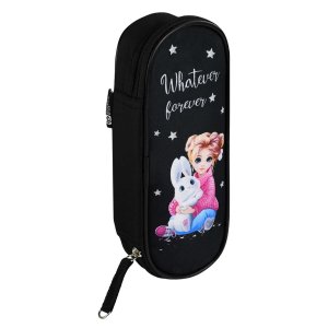 Пенал школьный Феникс+, арт.68399/ 30 ДЕВОЧКА И ЗАЙКА (без наполнения, 20.5х7.5х4 см, микрофибра на