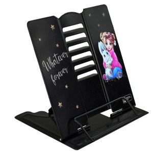 Подставка для книг и учебников Девочка и зайка 19x20x15.5см 69349