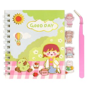 Наклейки в блокноте 90х110мм ПИКНИК 12л 72280