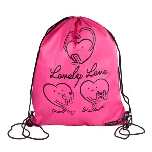 Мешок для обуви СЕРДЦА 64125