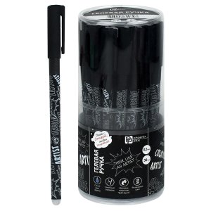 Ручка гелевая ПИШИ-СТИРАЙ арт. 71654 / 30 СТРИТСТАЙЛ (ПВХ тубус, 30 шт., неавтоматическая, 7x152 мм,