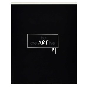 Тетрадь  96л Клетка БУДЬ ТВОРЦОМ /А5+, обложка - выборочный  УФ-лак, мелован 70418