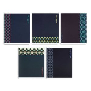 Тетрадь, 96 л, клетка, арт. 70950/ 5 СТИЛЬ /А5+, мягкий переплёт (2 скобы), мелованный картон 190 г/