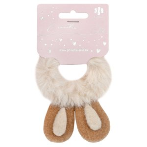 Резинка для волос ПУШИСТЫЙ ЗАЙКА в наборе 1шт 71828