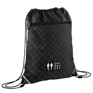 Мешок для обуви ФРАЗЫ С ХАРАКТЕРОМ Интроверт 36x48 см 72174