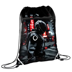 Мешок для обуви ГОНЩИК В ШЛЕМЕ 36x48 см 72175