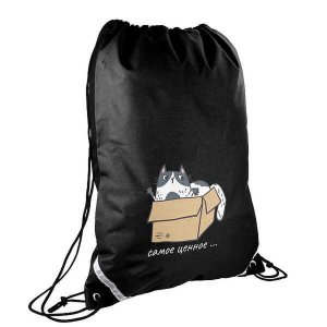 Мешок для обуви КОТ-СОКРОВИЩЕ 36x48 см 72330