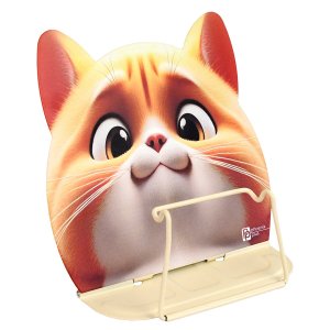 Подставка для книг и учебников КОТ 17,5х18,5x15,5 см металл 72644