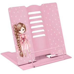 Подставка для книг и учебников ДЕВОЧКА С КОСОЙ металл 73006