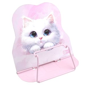 Подставка для книг и учебников БЕЛЫЙ КОТ металл 73012