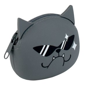 Кошелек КРУТОЙ БУЛЬДОГ 9х7х3.5 см силиконовый полимер 72937